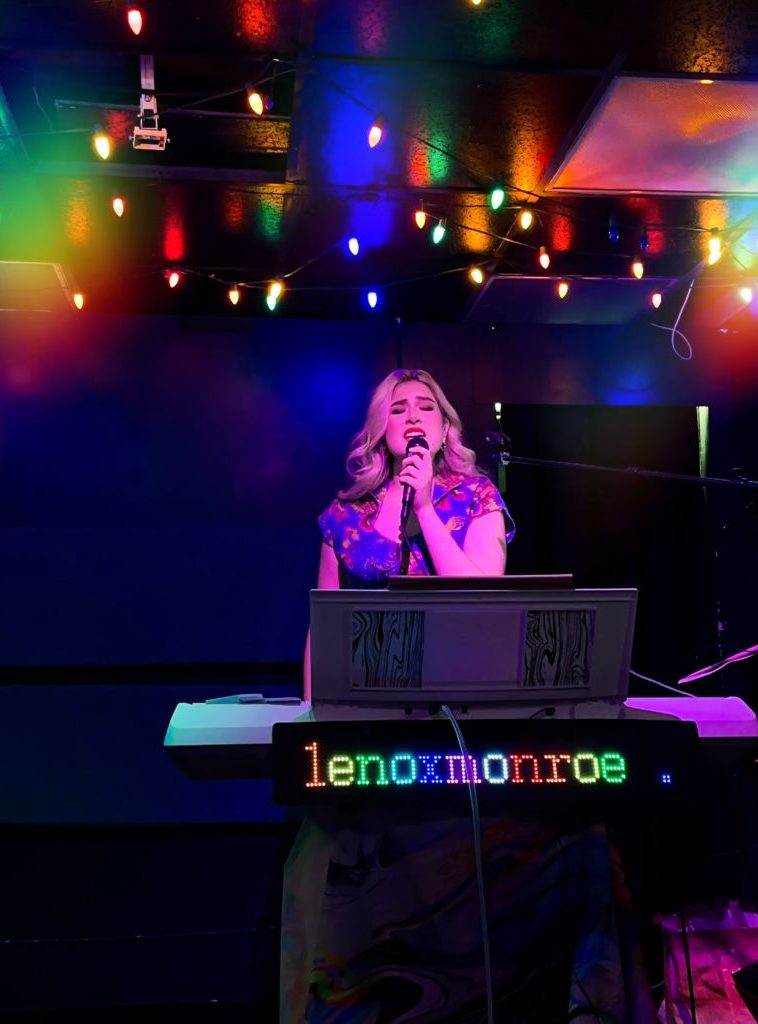 Lenox Monroe performing live at the Orbit Room